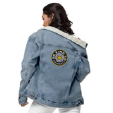 Be Kind To Yourself Lined Denim Jacket